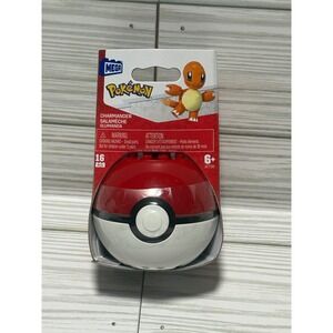 Mega Pokemon Charmander Building Set 16 Pcs Poke Ball JCT35 New